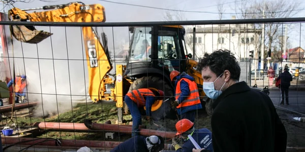 Conferinţă de presă - Nicuşor Dan - termoficare / 9 feb 2021 / FOTO Inquam Photos / Octav Ganea