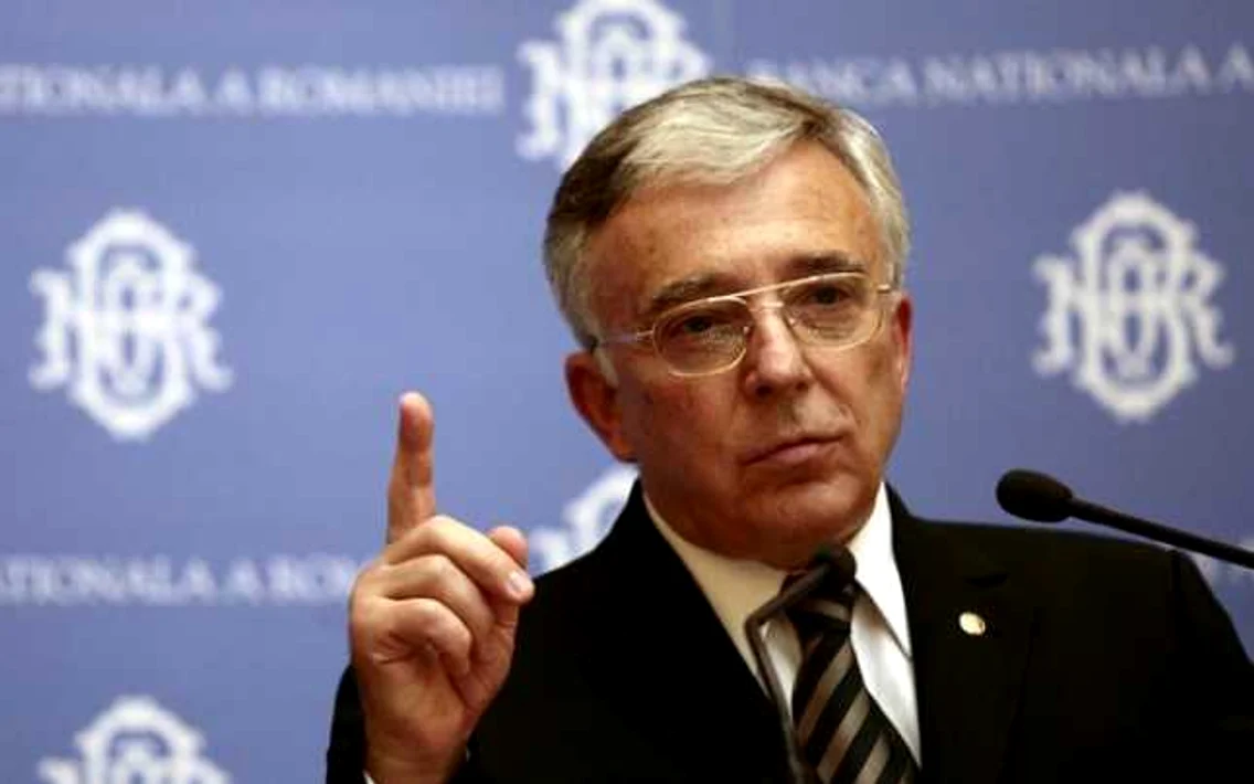 Mugur Isărescu, guvernatorul Băncii Naţionale a României