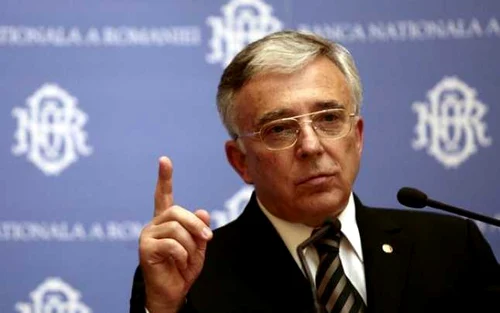 Mugur Isărescu, guvernatorul Băncii Naţionale a României