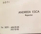 Andreea Esca în 1992