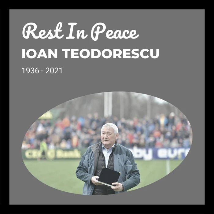 
    Ioan Teodorescu a câștigat finala Cupei Campionilor Europeni cu Grivița în 1964Foto: frr.ro   