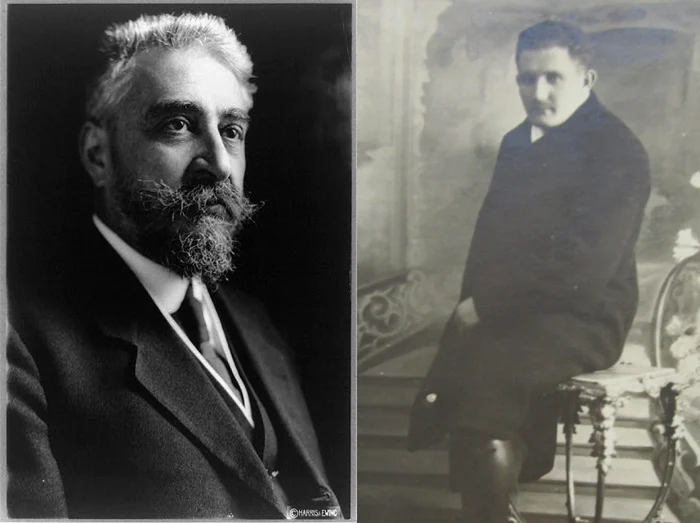 Prim-ministrul Ion. I.C. Brătianu (foto stânga), unul dintre semnatarii decretului de amnistie, şi Max Goldstein, autorul atentatului de la Senat din 8 decembrie 1920, printre puţinii care nu au beneficiat de „iertarea“ faptelor penale. FOTO Colaj Adevărul