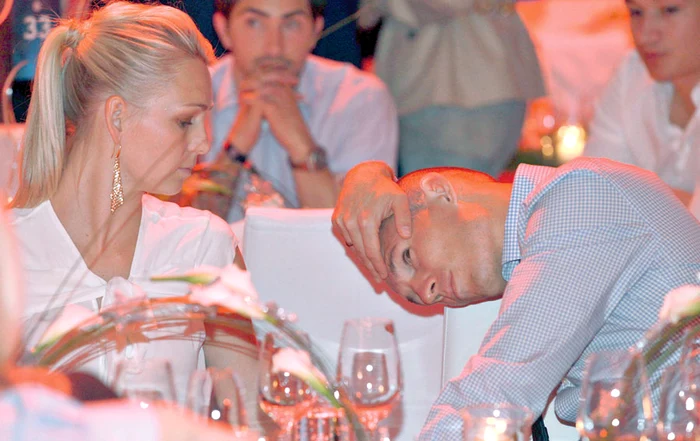 Robben a fost distrus la petrecere