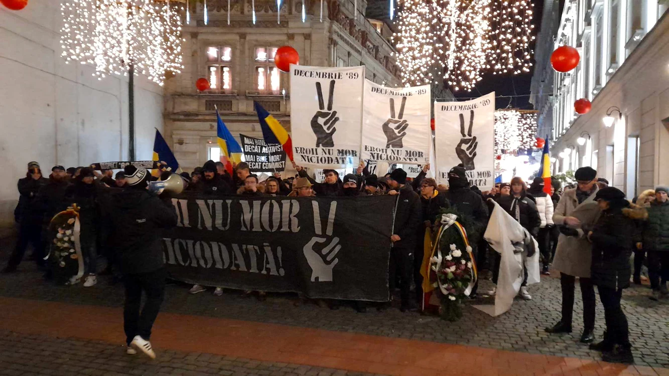 Marșul "Eroii nu mor niciodatâ" FOTO Ștefan Both