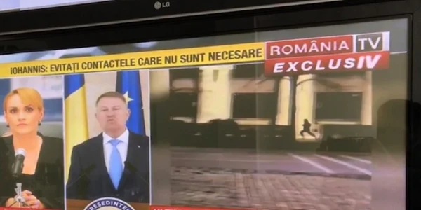 romania tv a difuzat imagini false cu un medic care alearga un suspect de coronavirus foto pagina de media 