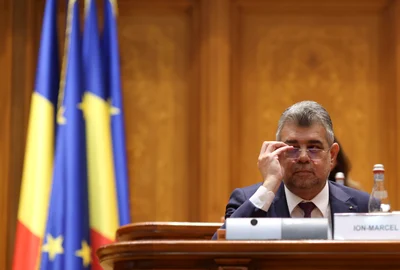 Dezbaterea și votul moțiunii de cenzură împotriva guvernului Ciolacu, la Palatul Parlamentului din București. FOTO Inquam Photos / George Călin