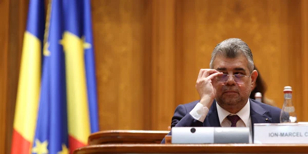 Dezbaterea și votul moțiunii de cenzură împotriva guvernului Ciolacu, la Palatul Parlamentului din București. FOTO Inquam Photos / George Călin