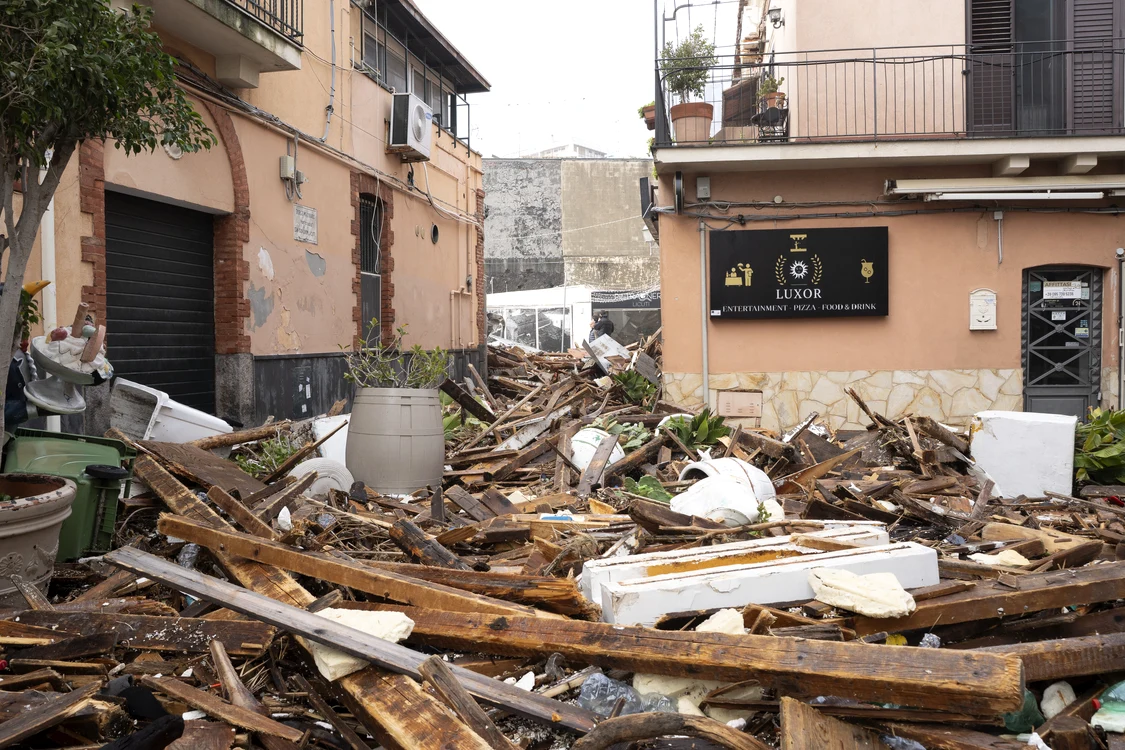 Ciclonul Harry a măturat totul în calea sa (Foto: Profimedia)