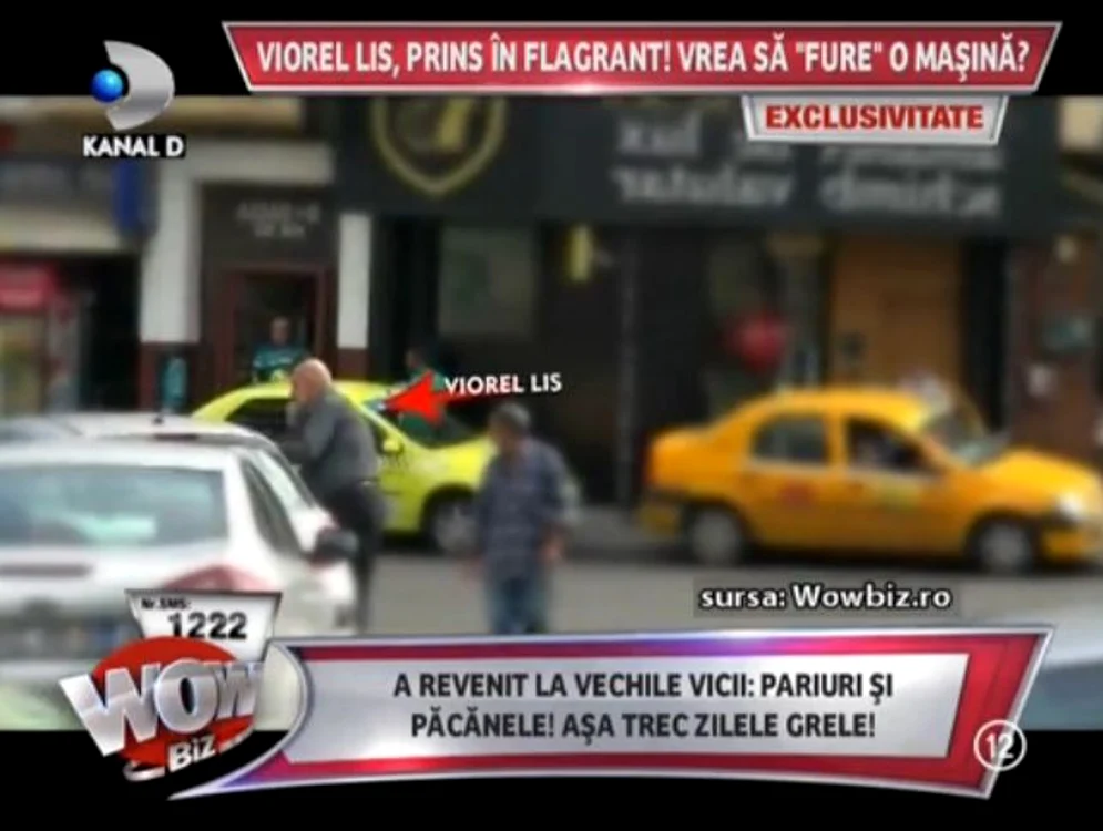La ieşire, fostul primar al Capitalei a confundat maşinile şi a tras nervos de portiera unui alt automobil (captură: Kanal D)