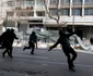Proteste violente la Atena după accidentul feroviar FOTO Profimedia