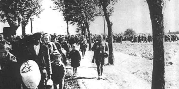 Refugiaţi polonezi Foto Adevărul