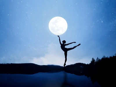 people silhouette touching moon (1) jpg