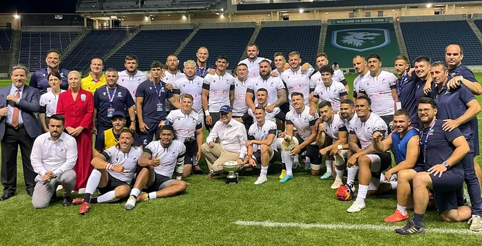 Naționala de rugby a României, victorioasă în fața Statelor Unite. Foto Facebook