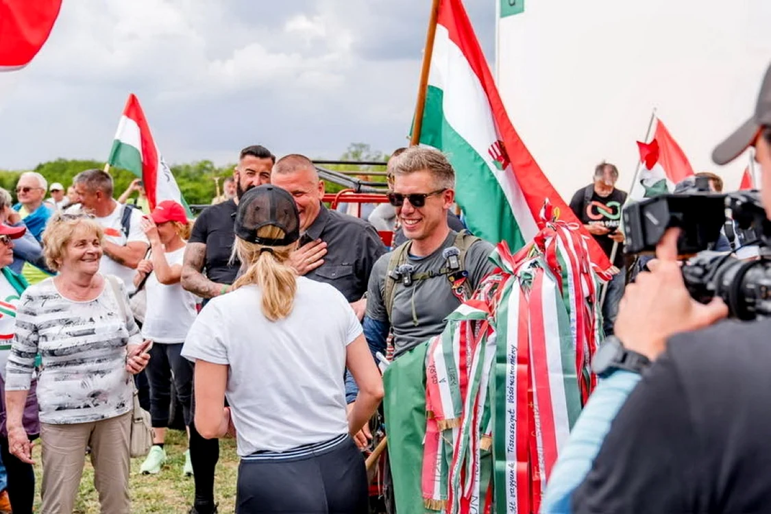 Péter Magyar a ajuns sâmbătă la Oradea. FOTO: Facebook/Péter Magyar