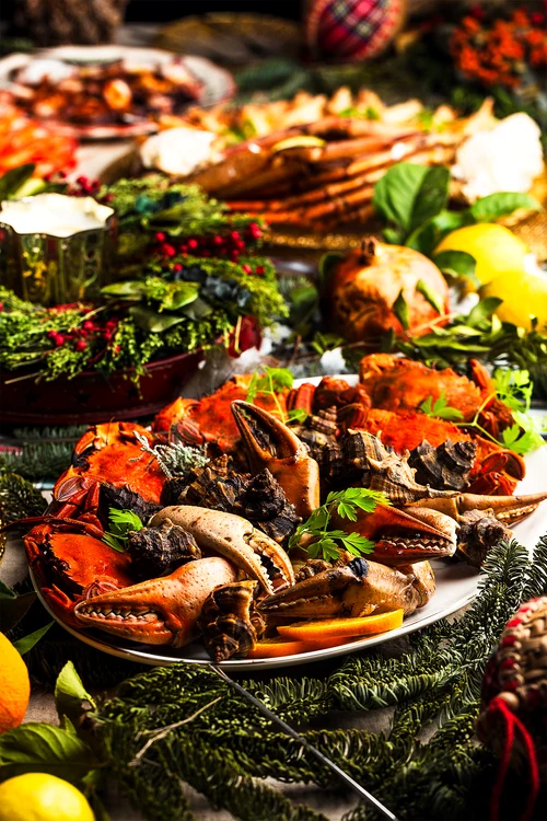 Platou de fructe de mare pentru masa de Revelion Sursă elcorteingles es