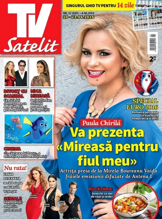 Anunțul a fost făcut în revista TV Satelit