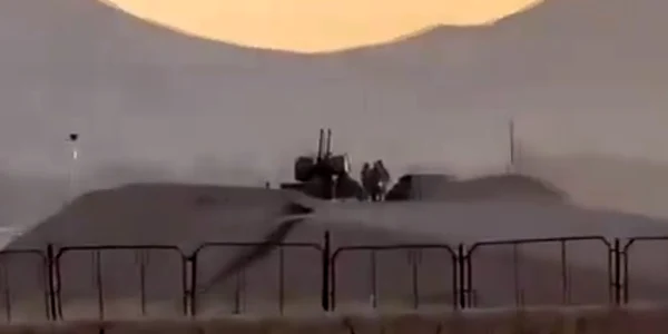 Situl nuclear de la Isfahan FOTO captură X jpg