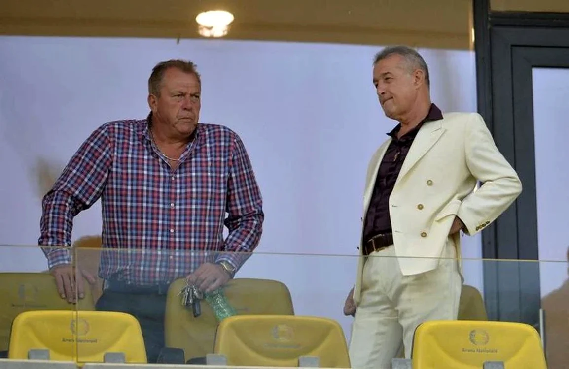 Gigi Becali și Helmut Duckadam / foto: gsp.ro