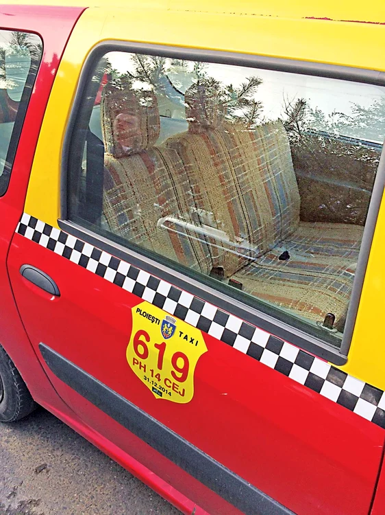Acesta este taxiul în care a născut Mihaela