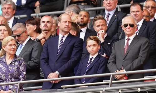 Printul William si Printul George la Cupa Angliei pe Wembley   profimedia 0876390924 jpg