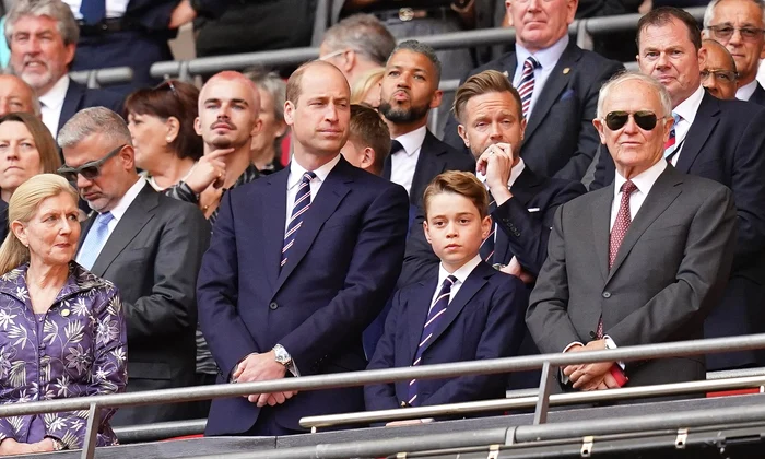 Printul William si Printul George la Cupa Angliei pe Wembley   profimedia 0876390924 jpg
