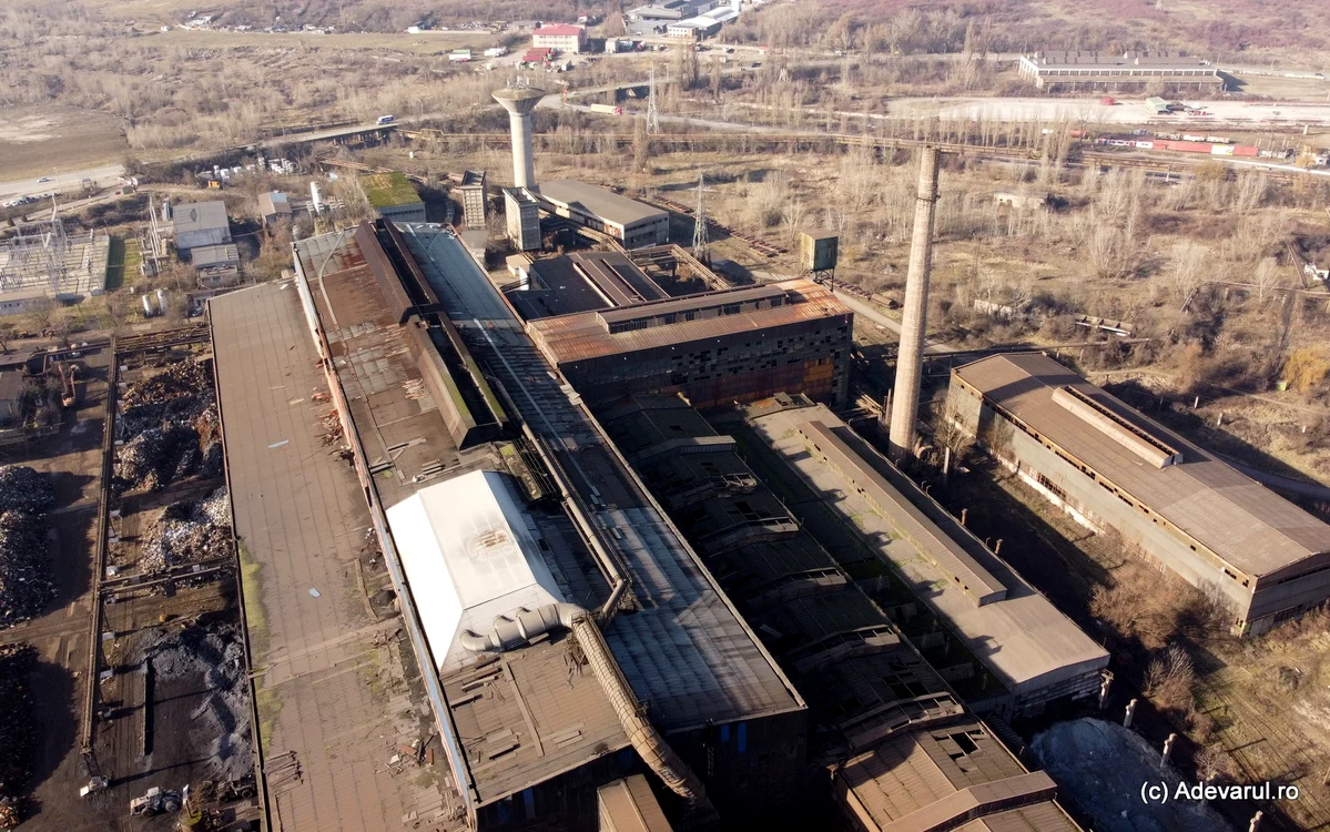 Combinatul siderurgic din Hunedoara. Foto: Daniel Guță. ADEVĂRUL