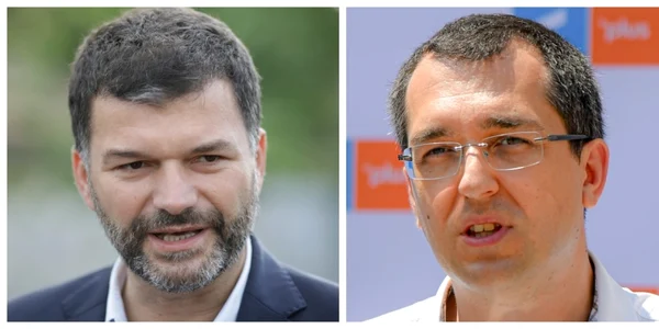 (deschidere) Octavian Berceanu & Vlad Voiculescu (foto Inquam Photos & Mediafax Foto)
