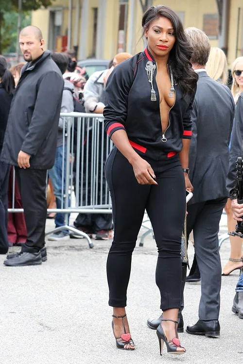 Serena Williams, la Milano