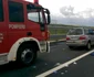 Accident pe Autostrada Vestului FOTO ISU Timiş