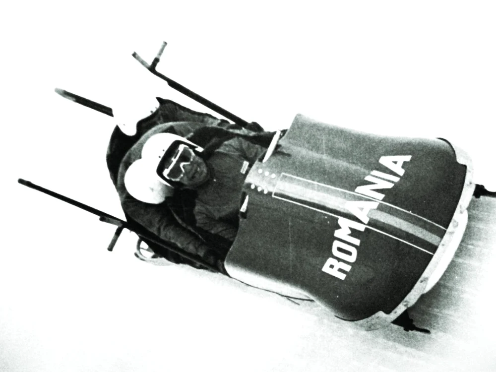 1968  bobul romanesc la Grenoble JPG jpeg