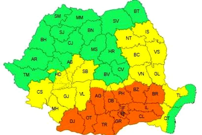 Hartă meteo