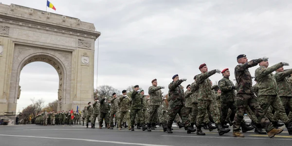 Parada militara dinin Bucuresti cu ocazia Zilei Nationale a Romaniei 1 decembrie 2023 FOTO Inquam Photos George Calin (6) jpg