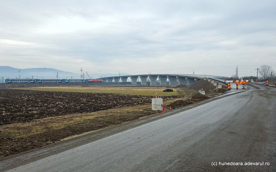 Așa arată noile pasaje ale magistralei feroviare de mare viteză construite în vestul României VIDEO