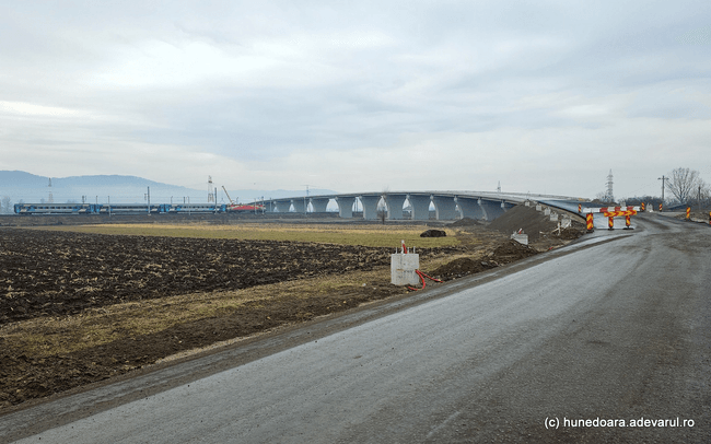 Noul pasaj de la Ilia. Foto: Daniel Guță. ADEVĂRUL.
