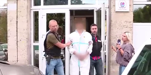 Presupusul complice al cetățeanului turc care a deschis focul spre o terasă din Centrul Vechi a fost reținut. FOTO: captură video Digi24