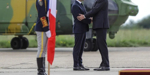 Emmanuel Macron si Klaus Iohannis. Inquam Photos / Octav Ganea