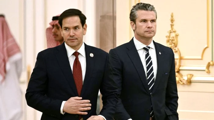 Marco Rubio și Pete Hegseth FOTO: X