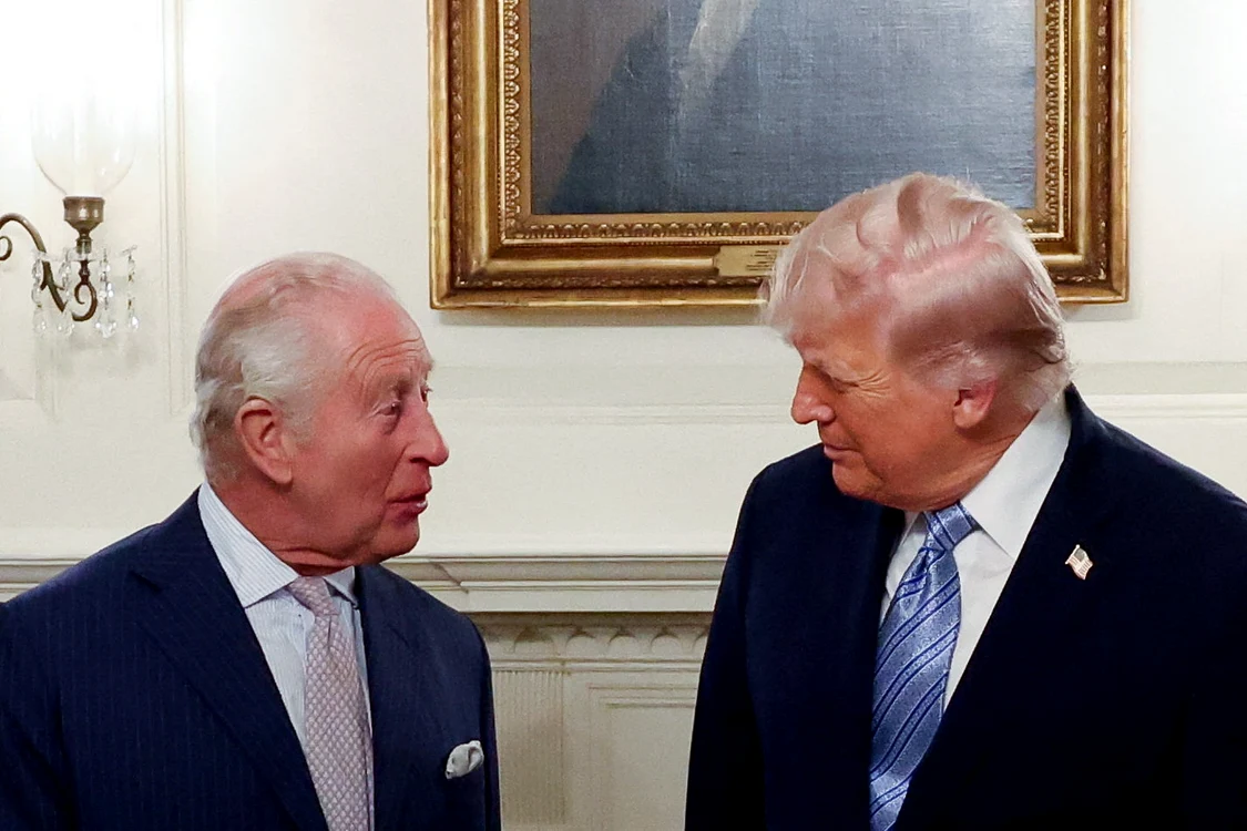 Regele Charles al III-lea și Donald Trump FOTO Profimedia