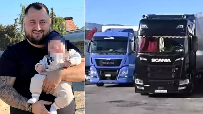 El este Ionuț, șoferul român omorât în Italia.