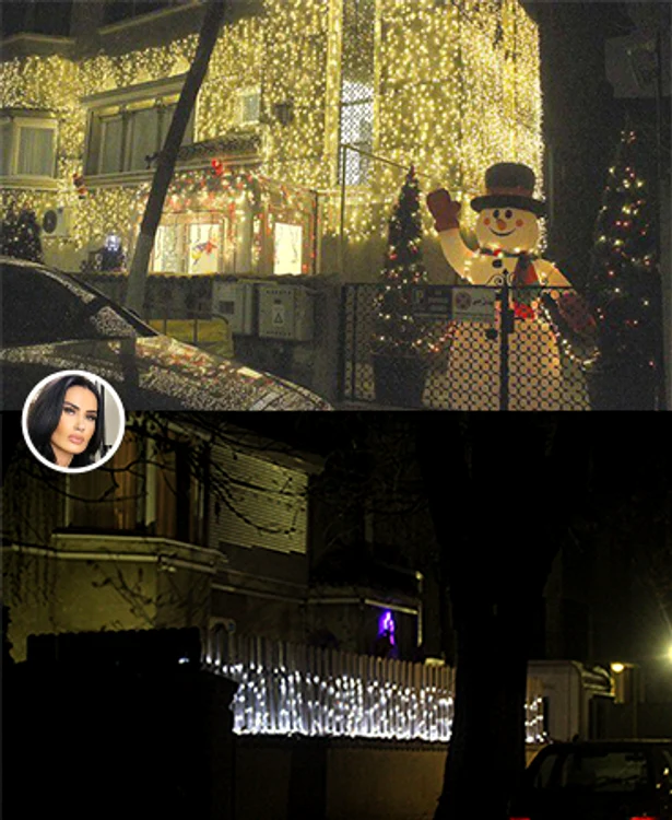 Oana Zăvoranu, care punea 100.000 de beculeţe de jur împrejurul casei, a trecut la austeritate anul acesta