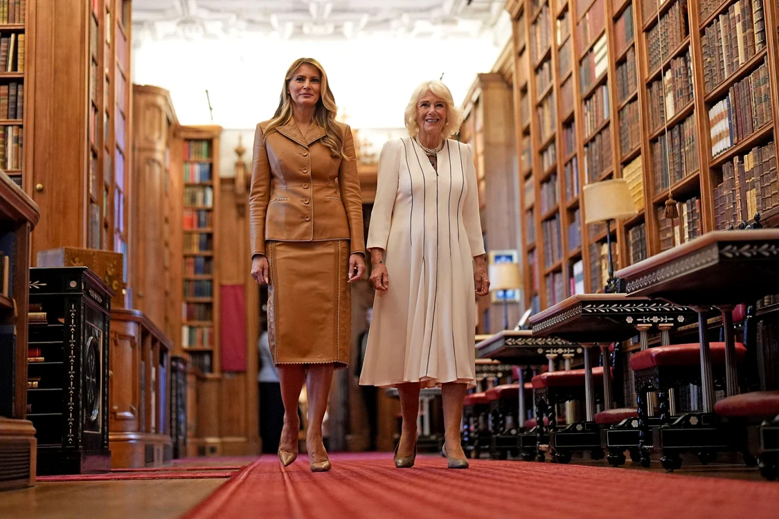 Regina Camilla și Melania Trump, Profimedia (1) jpg