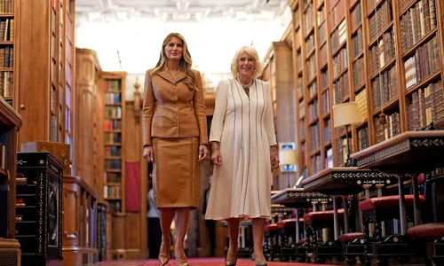 Regina Camilla și Melania Trump,  Profimedia (1) jpg