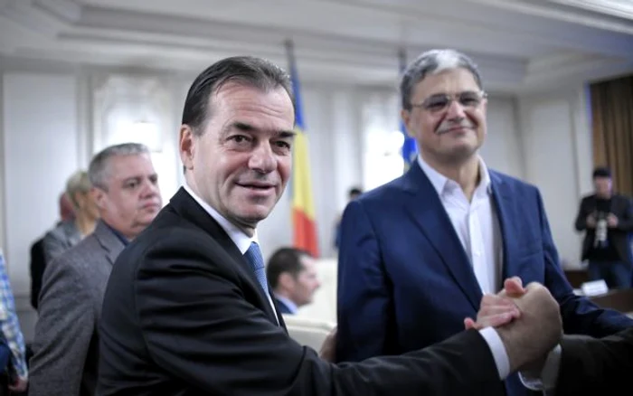 Partidul condus de Ludovic Orban e primul clasat în preferinţa votanţilor. FOTO Mediafax