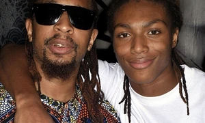 Rapperul Lil Jon și fiul său Nathan Smith foto instagram @yoitsslade png