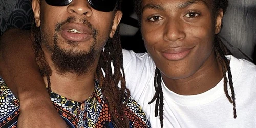 Rapperul Lil Jon și fiul său Nathan Smith foto instagram @yoitsslade png