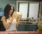 Geanina Ilieș, surpriză totală în frigider! Mănâncă slănină adusă de tata