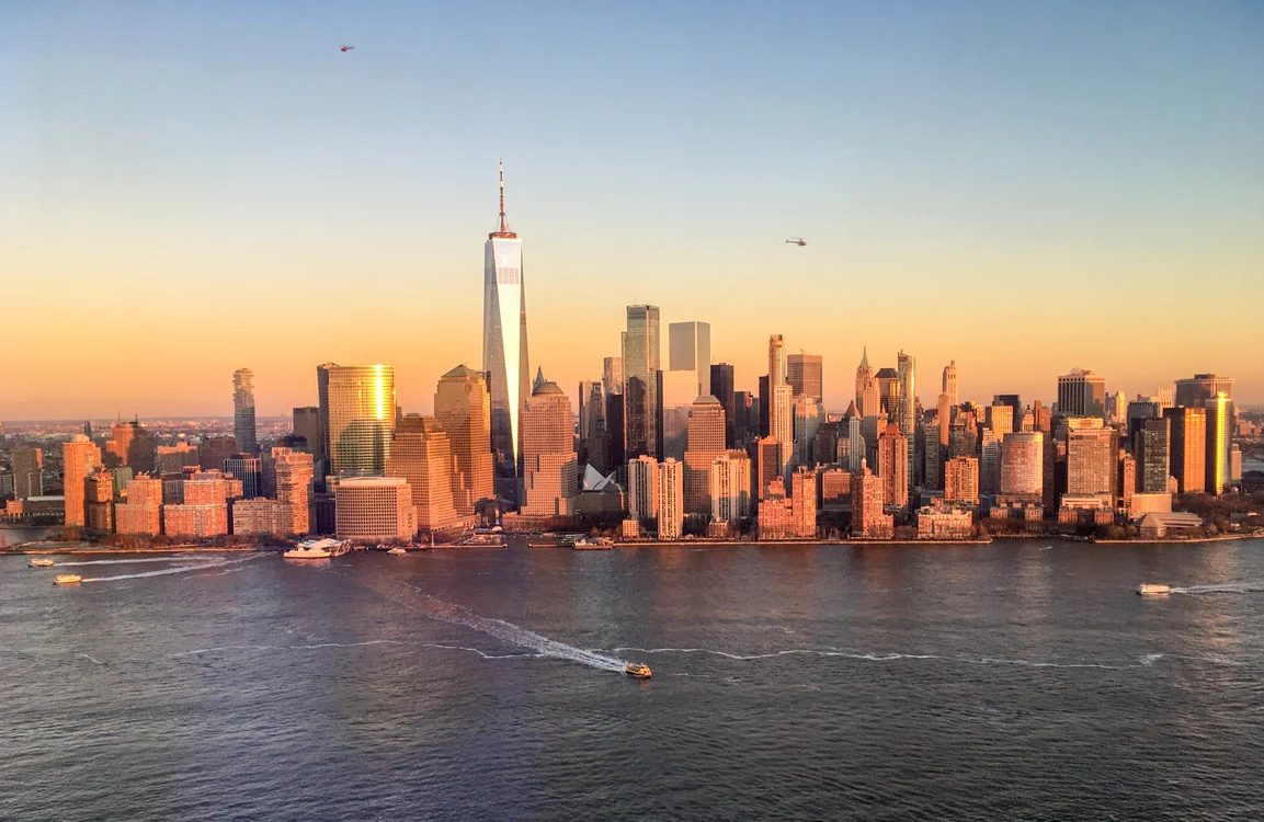 Districtul financiar al New York-ului, inclusiv Wall Street FOTO wikipedia