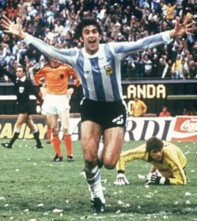 Mario Kempes, Campionatul Mondial 1978. FOTO: Wikipedia