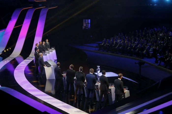 Multe vedete ale fotbalului mondial au fost prezente la tragerea la sorți a grupelor Euro 2020 de la BucureștiFOTO: EPA