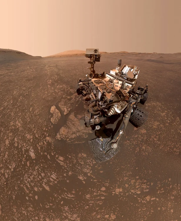 Roverul Curiosity pe Marte. FOTO: NASA